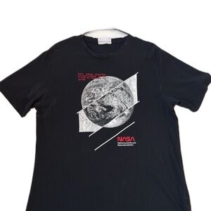 Primark Black NASA Graphic Tee